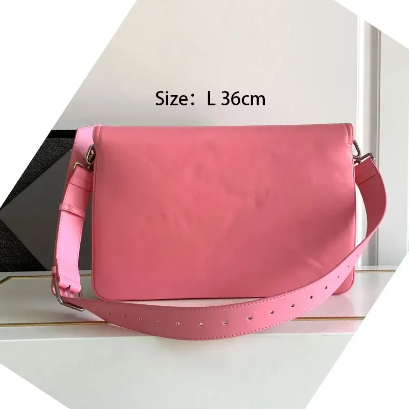 

High Quality Tote Bags Soft Leather Large Capacity Messenger Bag Send Two Shoulder Straps Shoulder Crossbody Clutch Women Casual