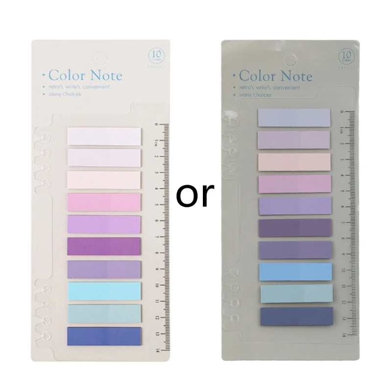 

B36C Writable Sticky Tabs Transparent Sticky Index Tabs Writable Page Flags for Teens