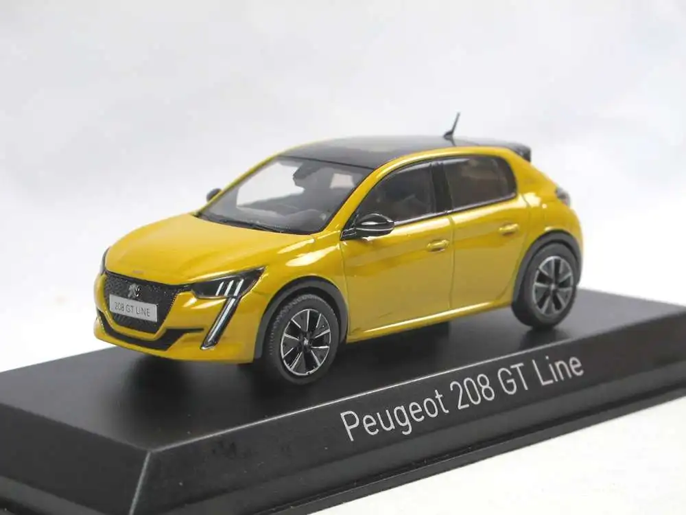 

Norev 1:43 Peugeot 208 GT Line 2019 Limit Metal Static Car Model Toy Gift