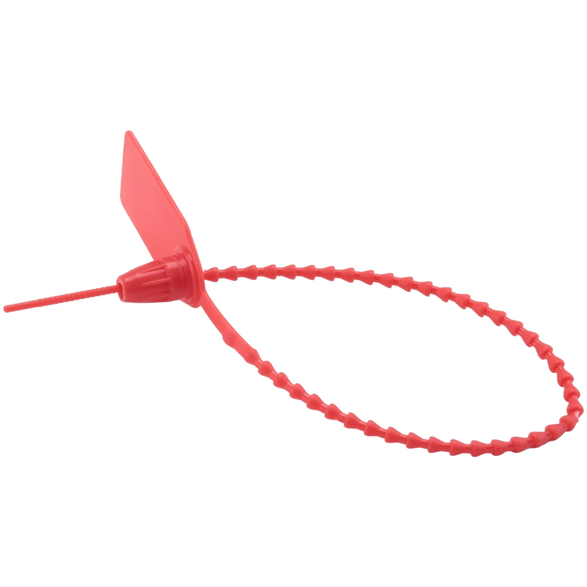 100 пластиковых уплотнений для тампера пронумерованные бирки на молнии