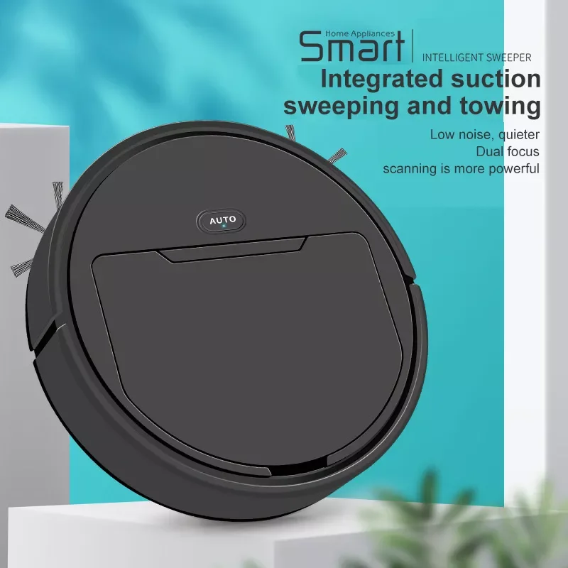 

Vacuum Cleaner Mop Auto Rechargeable Smart Sweeping Robot Dry Wet Sweeping Vacuum Cleaner Smart Floor Sweeping Cleaner