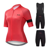 raudax women cycling clothing summer mtb bicycle jersey set female team ciclismo girl cycle casual wear mountain ropa maillot