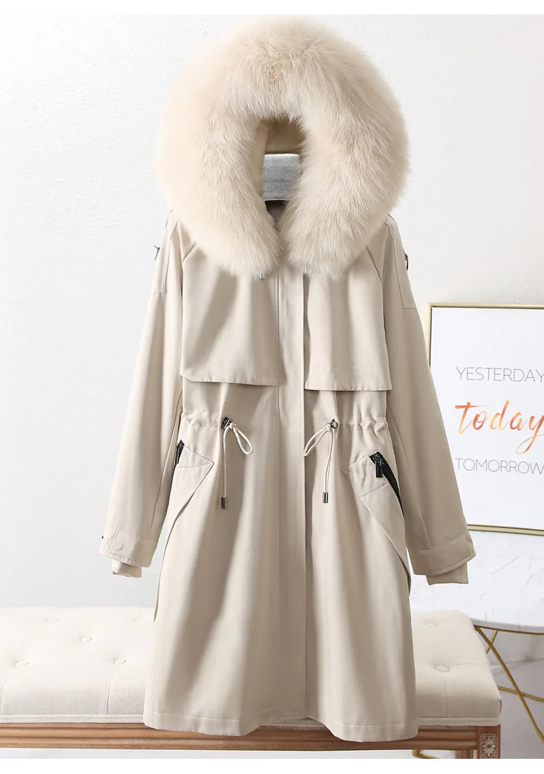 2022 Women Artificial Fur Fashion Long Fur Coats Thick Warm Winter Coat Faux Fur Outerwear winter women coat