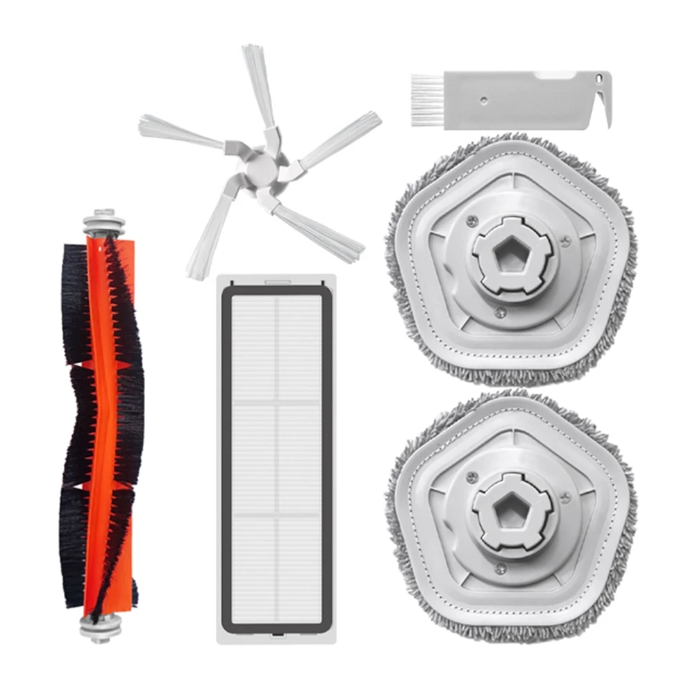 

Самоочищающийся робот-пылесос и Швабра для Xiaomi Dreame Bot W10 W10 Pro, основная боковая щетка, фильтр НЕРА, насадки для швабры, запчасти