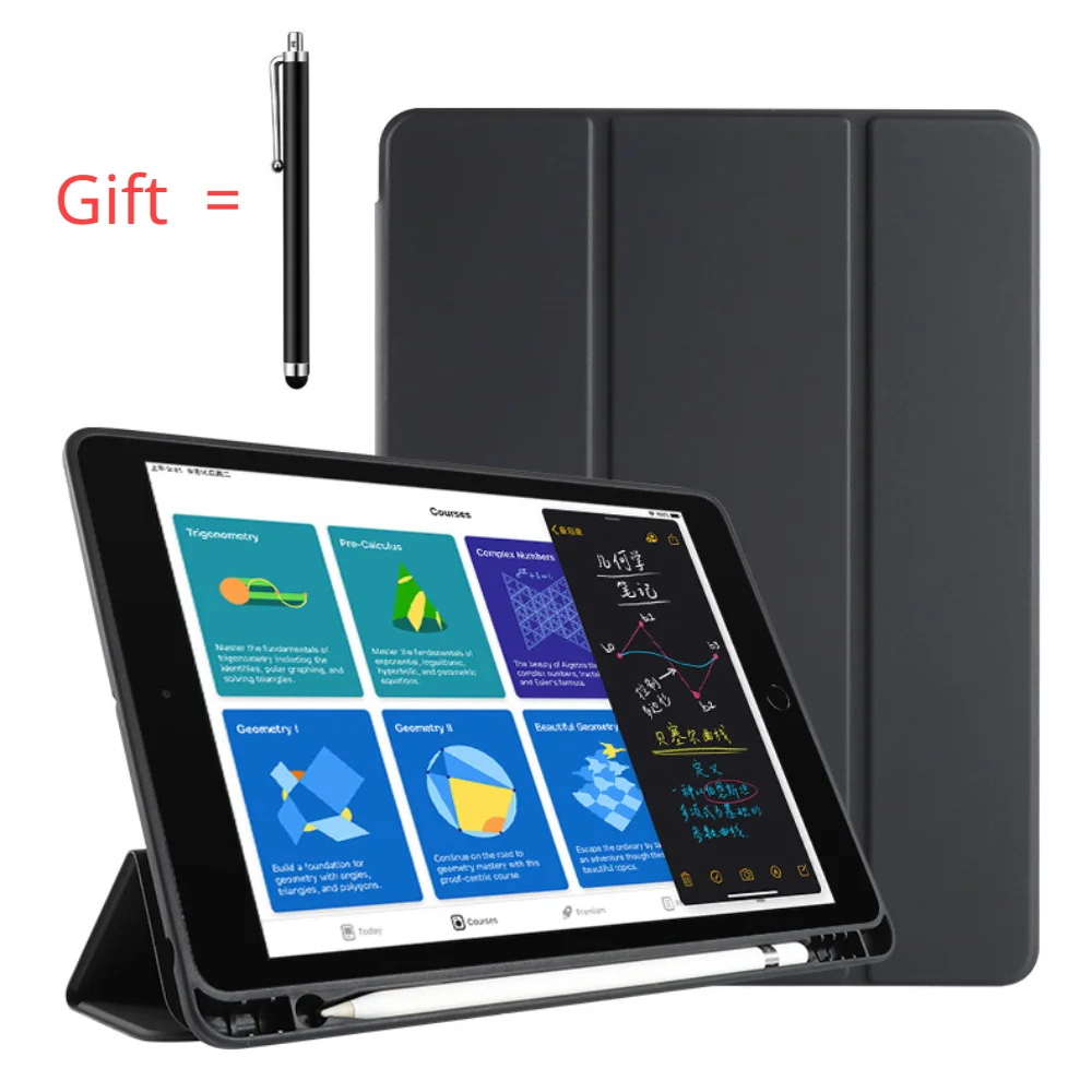 

NEW Case for iPad 10th Generation 10.9"A2696/A2757/A2777 Smart Cover with Pencil Holder iPad 10.9 10th 2022 auto wake Case funda