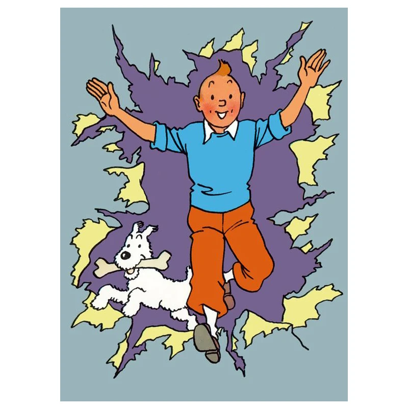 

Алмазная 5D картина «сделай сам», картина из страз, вышивка Tintin и Заснеженная мозаика, вышивка крестиком, мозаика для домашнего декора