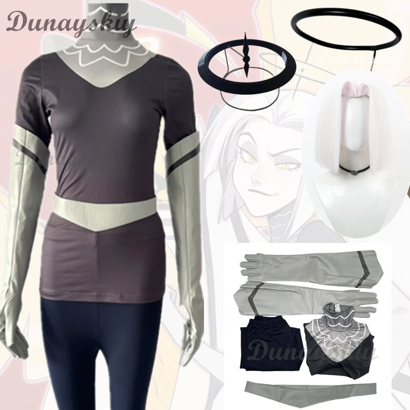 Костюм для косплея Hazzbin Lute парик искусственный женский костюм Хэллоуина