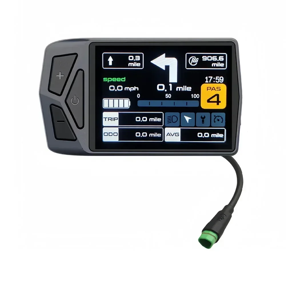 ЖК-дисплей для электрического велосипеда двигателя Bafang M200/M300/400/500/M620 EB02 счетчик