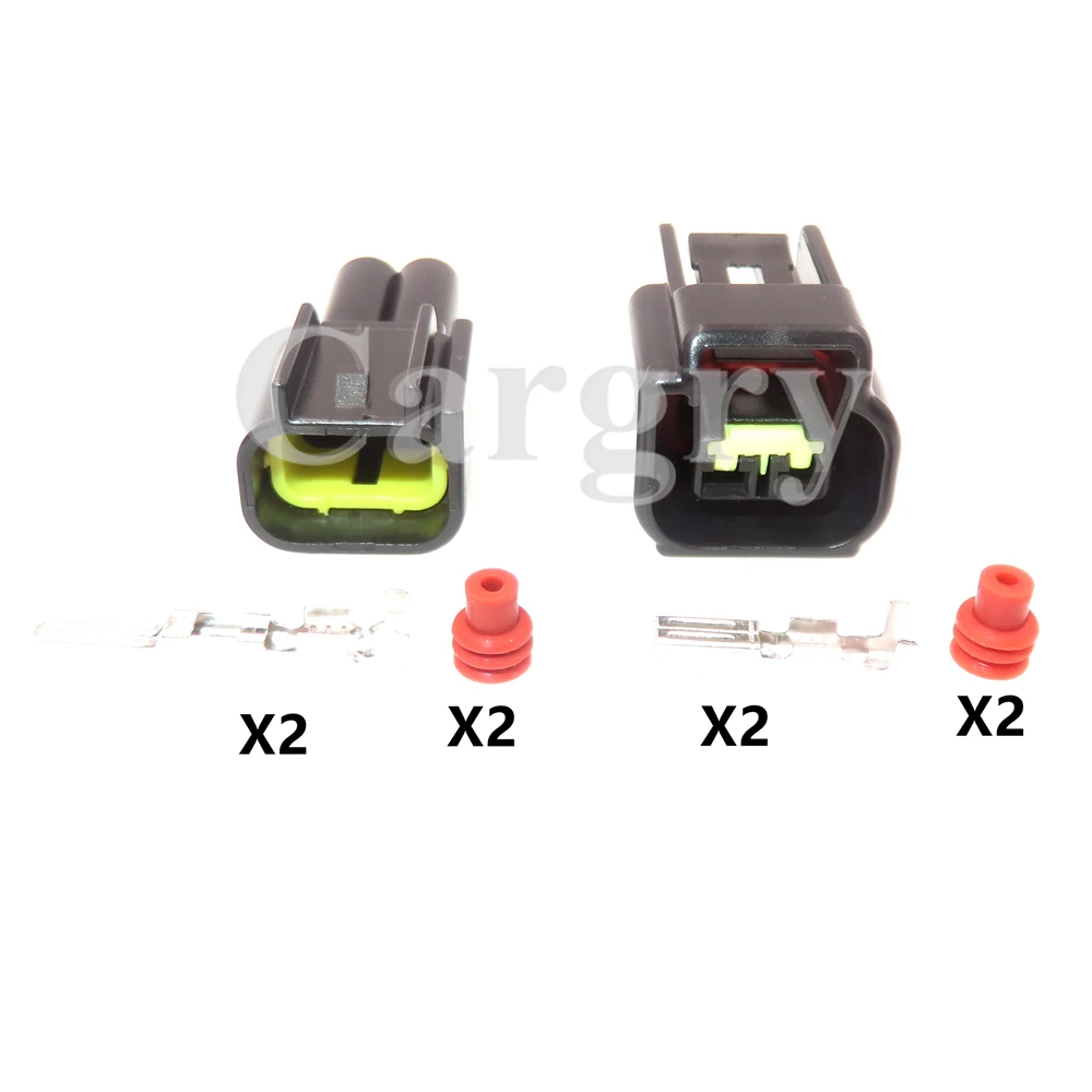 

1 Set 2P Car High Voltage Package Ignition Coil Plastic Housing Waterproof Socket For Ford Focus FW-C-2M-B FW-C-2F-B