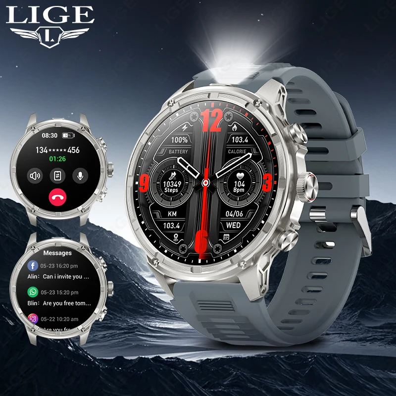 Смарт-часы LIGE 2024 710 мАч цвет в ассортименте