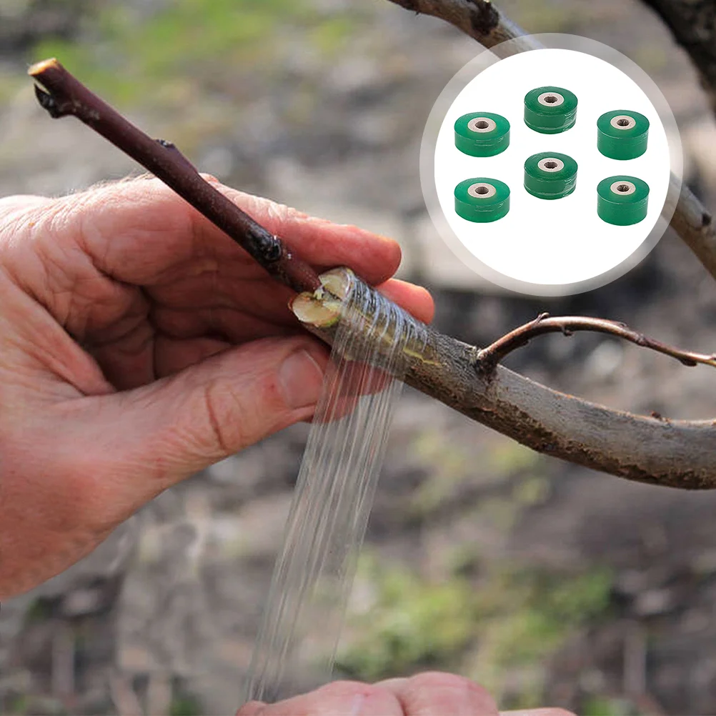 

6 Rolls Grafting Tapes Stretchable Floristry Film Plants Repair Budding Tape for Garden