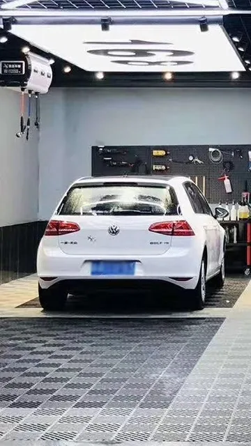 

puzzle interlocking garage floor tiles for car wash room