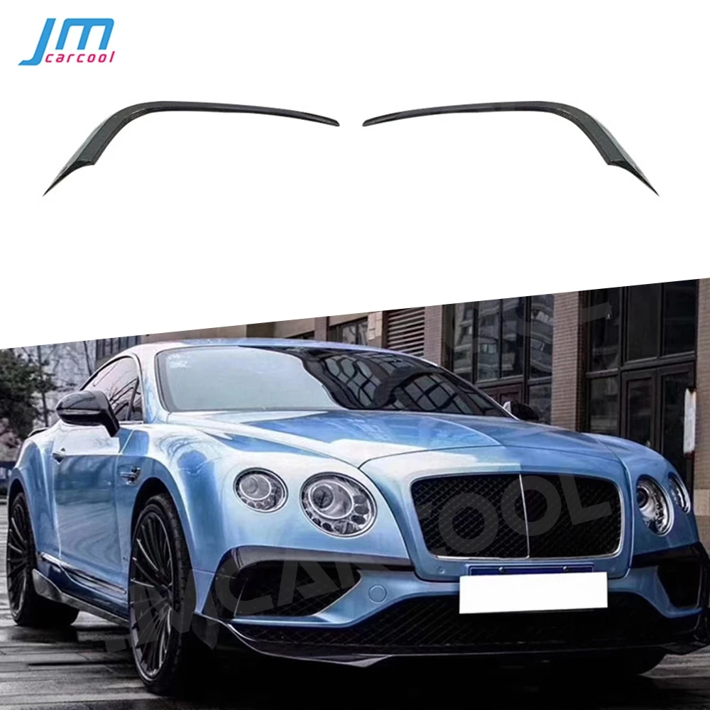 Углеродное волокно для Bentley Continental 2015 2016 2017 ST стиль передняя противотуманная фара