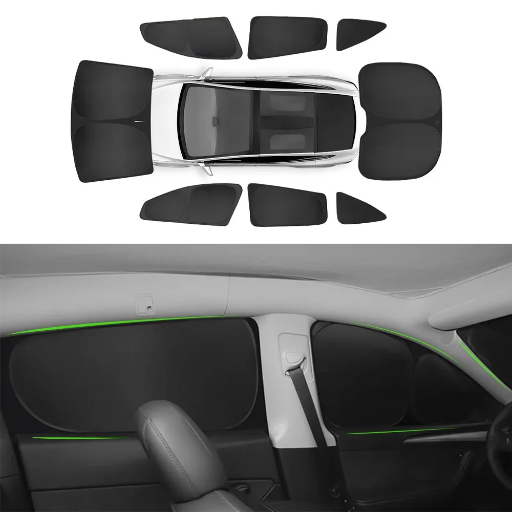 Солнцезащитный козырек для боковых окон Tesla Model 3 Y