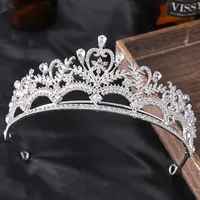 Hot selling retro crown tiara princess hair crown performance styling hair accessories