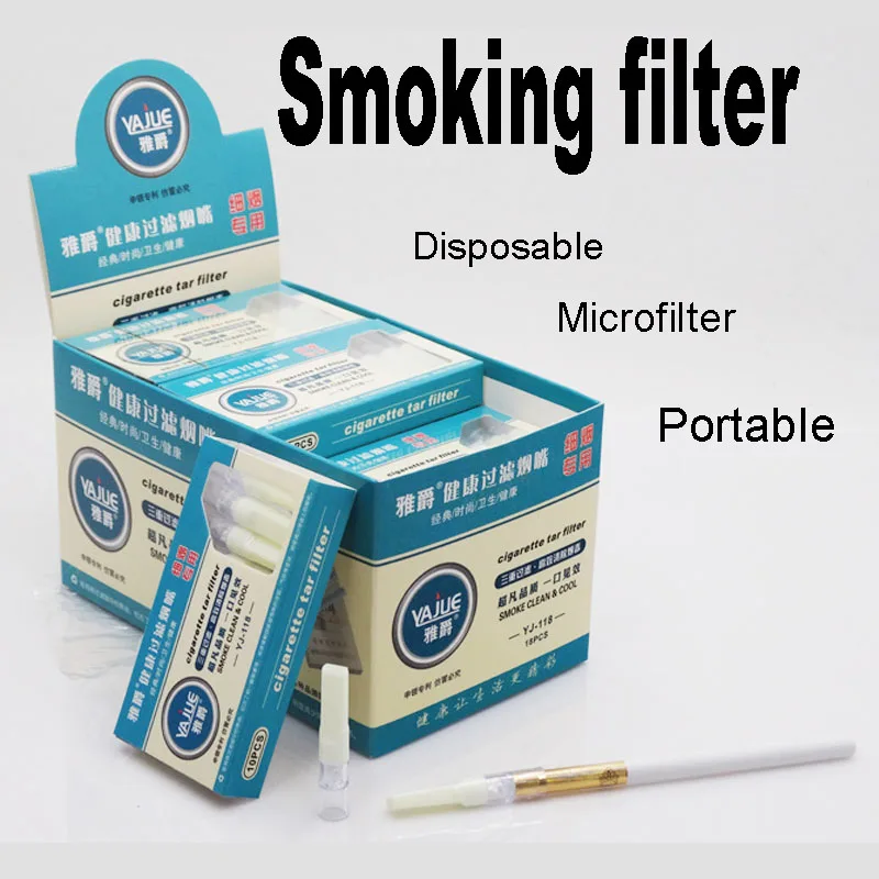 

For 6mm Disposable Microfilter Mouthpiece for cigarette Portable Creative Tobacco Filter Reduce Tar Hookah Pipe Smoking Gadgets