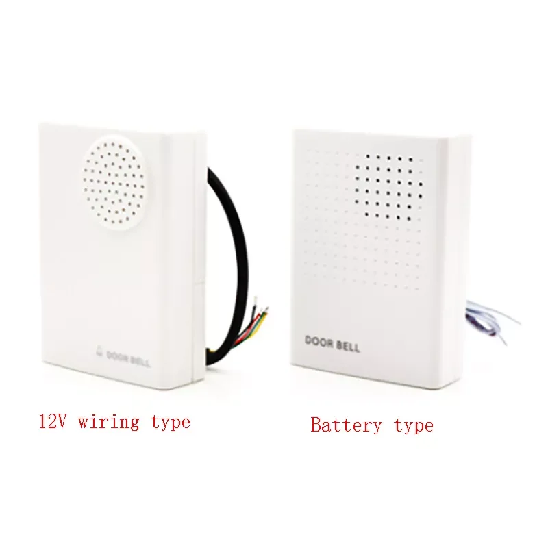 

Wire Wired Door Bell Doorbell Ding-Dong Dry Battery or Connect to 12V Two Types Doorbell