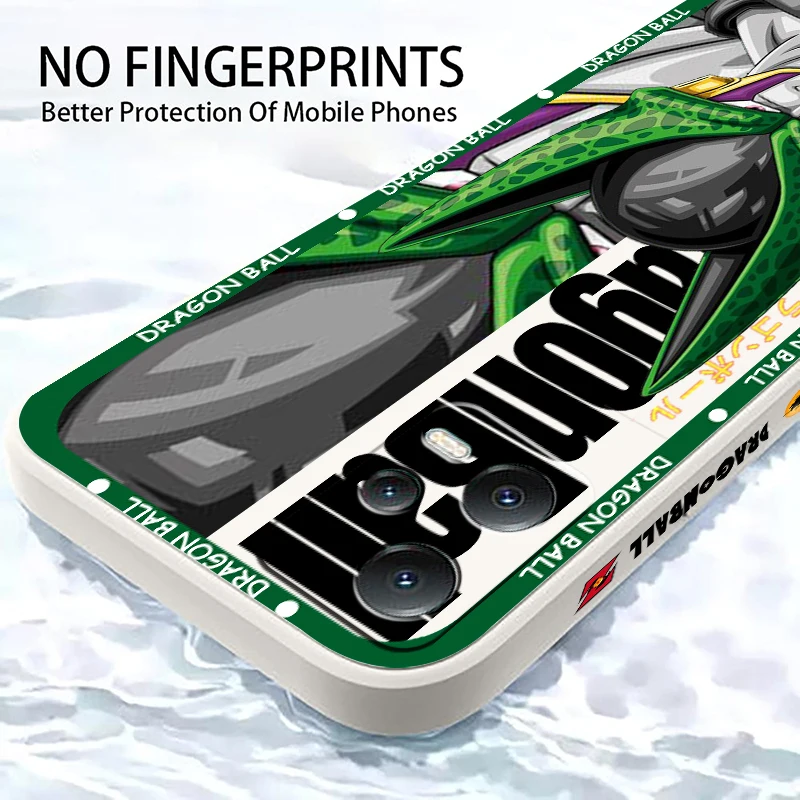 Роскошный левый чехол D-Dragon Ball для Xiaomi Redmi Note 13 12 12S 12R 11 11T 11S 10 10S Pro Plus