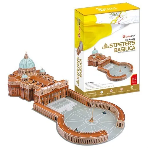 

Cubic Fun Puzzle St. Peter's Basilica (3 Size)
