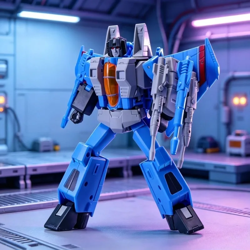 Фото В наличии: Трансформируемая игрушка JCS-001 JCS001 Thunder, подвижная модель робота SS86 KO, подарок для мальчиков, коллекция. №2