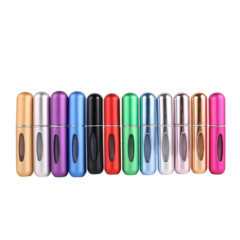 

Perfume Bottles Lightweight Mini Container Aluminum Perfume Spray Bottle Empty Cosmetic Storage Bottle Water Container Tool 5ML