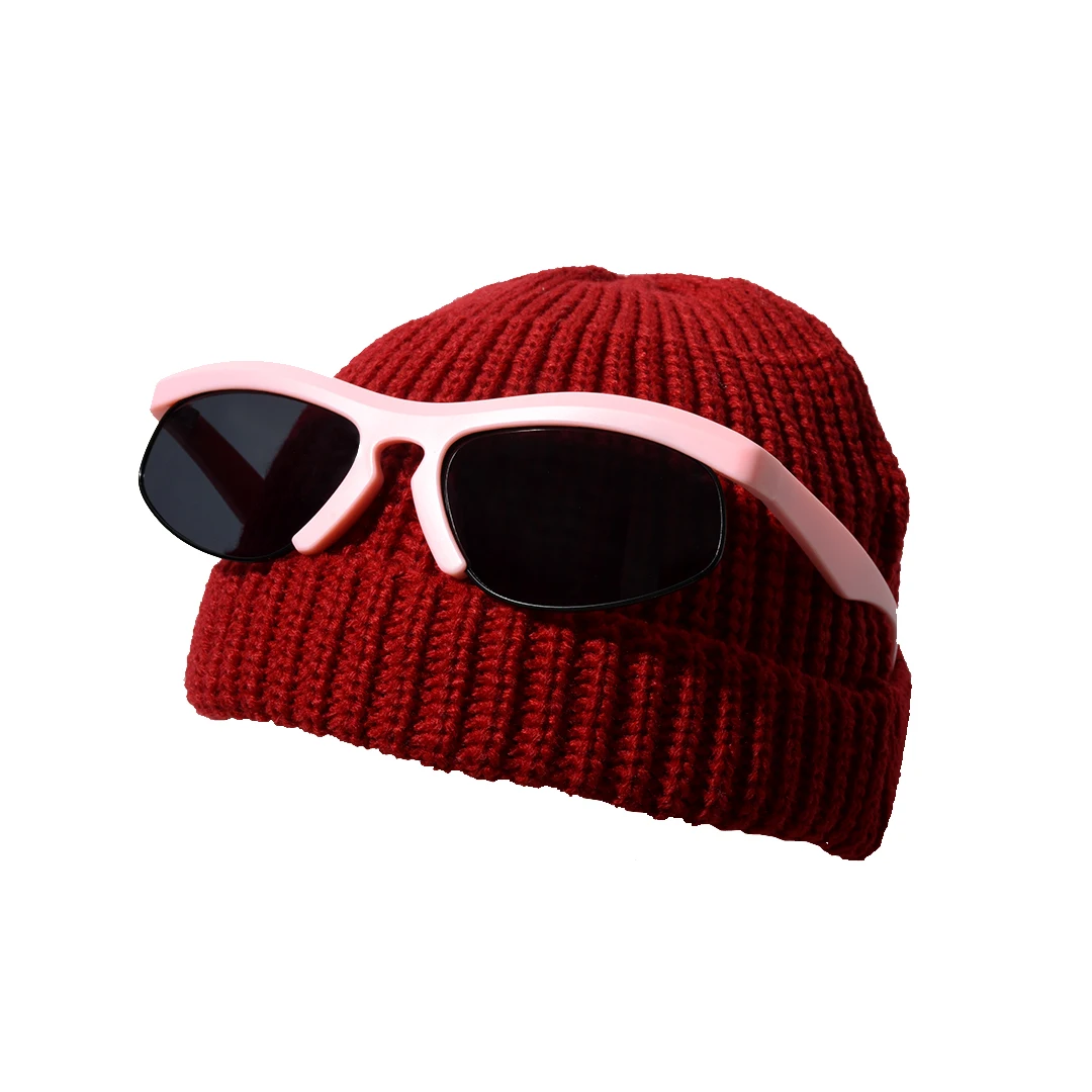 Вязаная Шерстяная Шапка Wang Yibo в стиле хип-хоп