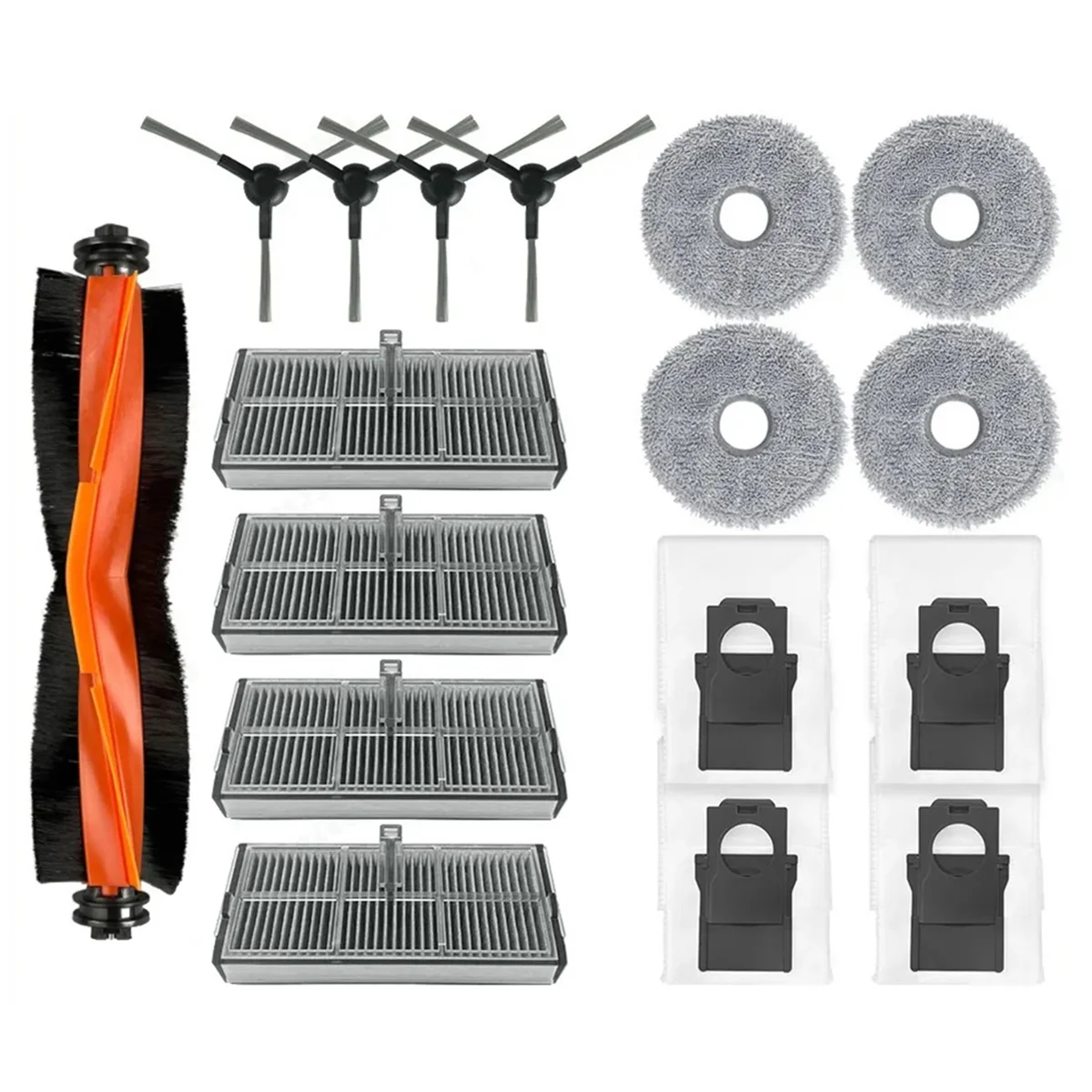 Для робота-пылесоса X30 Pro основная боковая щетка фильтр Hepa швабра тканевый мешок