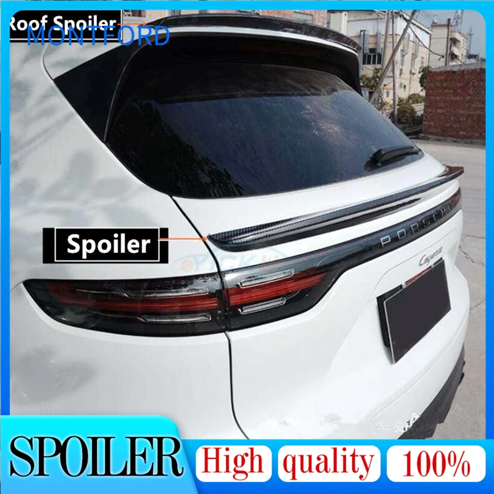 

Спойлер из углеродного волокна для Porsche Cayenne 2018 2019 2020 2021, высококачественные рычаги на крыше