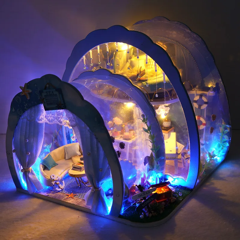 

New Diy Miniature Deep Sea Secret Language Attic Version Hand Assembled House Model For Kids Assemble Toys The Perfect Gift