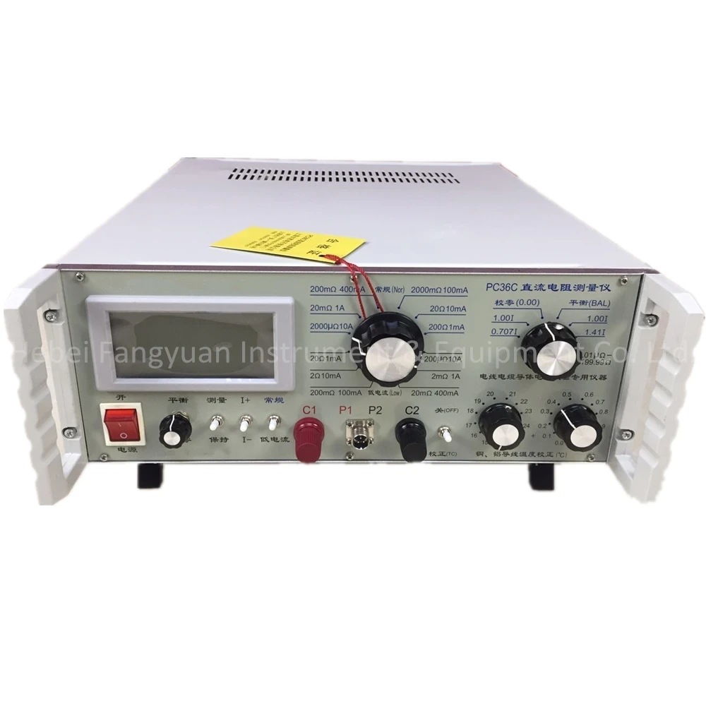 

DC Resistance Measuring Instrument For Wire And Cable Conductor