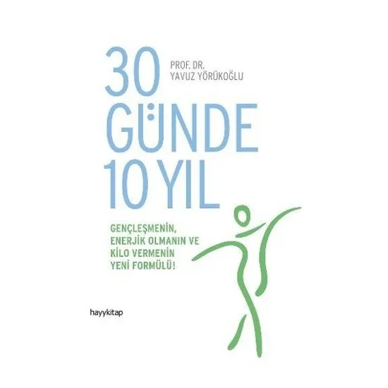 

30 day 10 Years Yavuz Yörükoğlu Turkish Books health, sports & diet