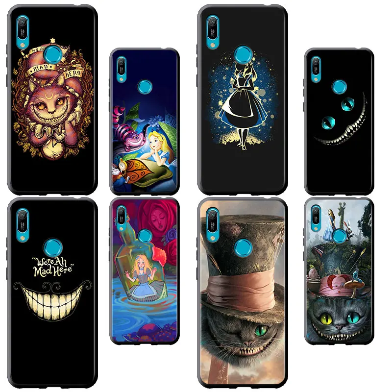 

Disney Alice in Wonderland For Huawei Y5P Y5 Y6S Y6P Y6 Y7A Y7P Y7 Y8S Y8P Y9S Y9 2018 Prime PRO 2019 2020 Black Soft Phone Case