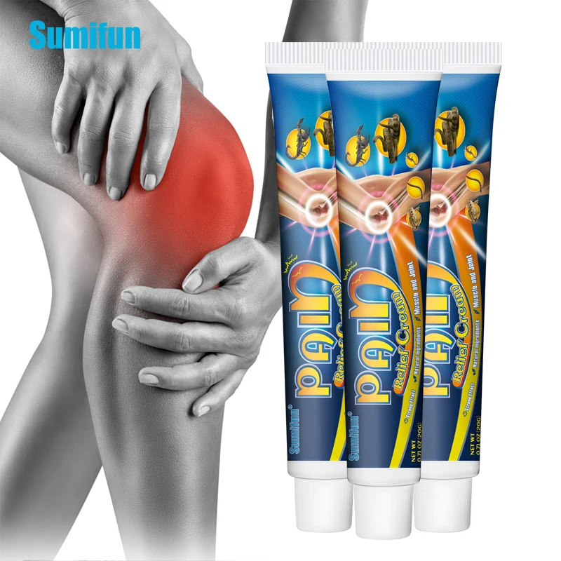 

1/2/3Pcs Sumifun Scorpion Venom Knee Analgesic Cream Arthritis Rheumatism Pain Relief Ointment Muscle Joint Massage Plaster