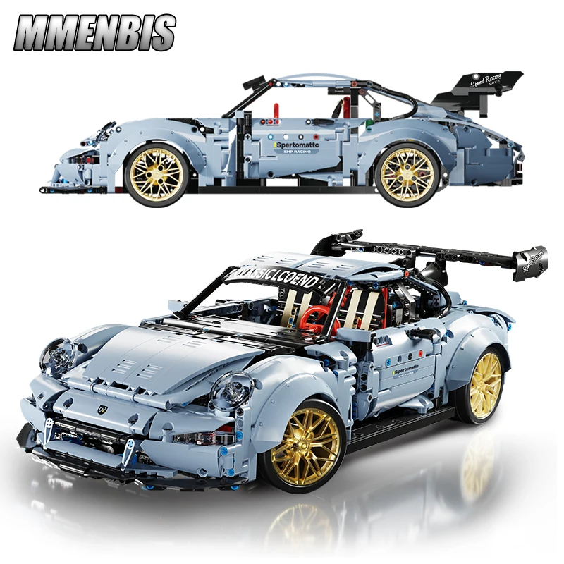 

2100 шт., Детский конструктор «супермашина»