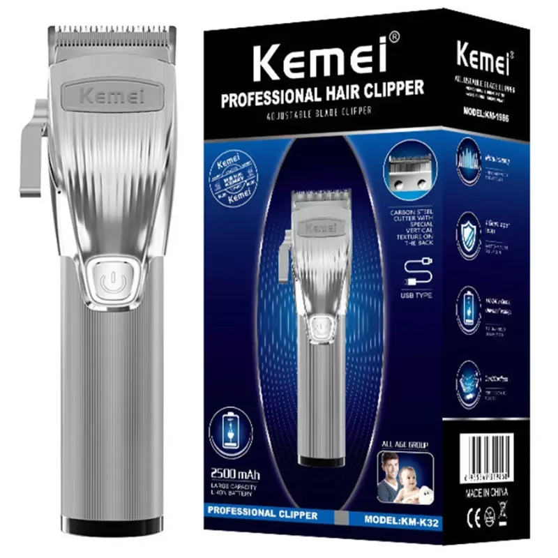

professional hair clipper power rechargeable hair trimmer safety design for men electric cutter hair cutting machine haircut