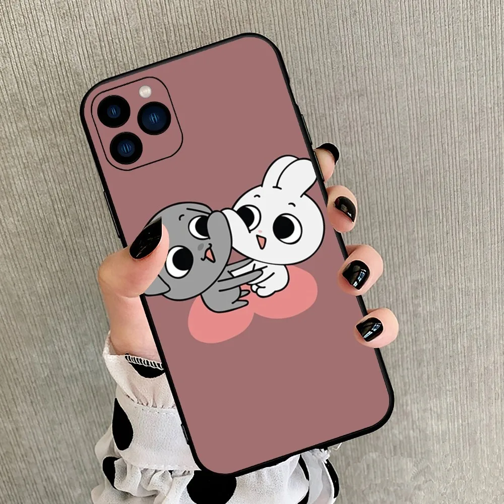 Милый мультяшный чехол K-Kkamang для телефона iPhone 8 11 12 13 14 15 Mini X XR XS PRO MAX Plus