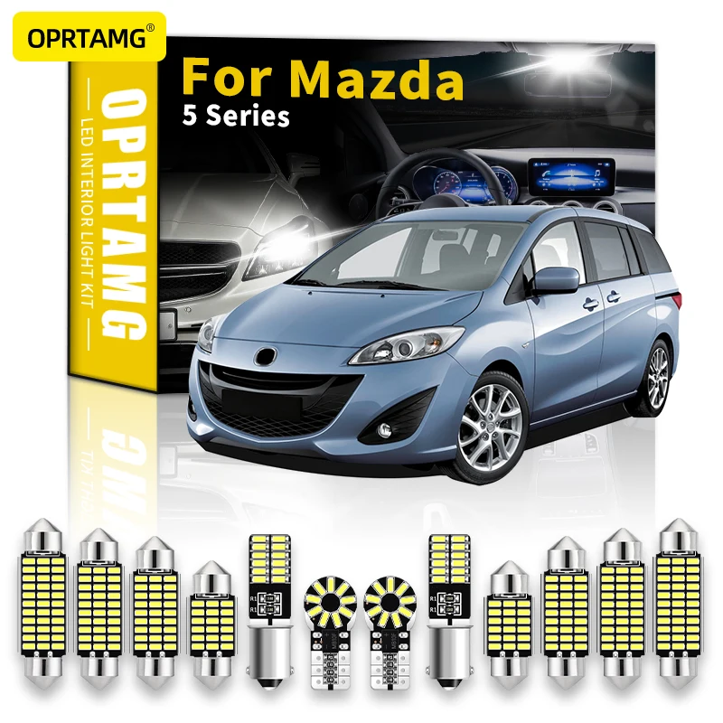 

Автомобильная светодиодная лампа OPRTAMG T10 W5W для Mazda 5 серии 1994 1998 2003 2004 2005 2006 2007-2008 сигнасветильник лампа внутренние лампы