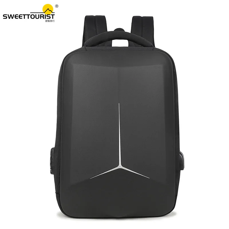 

Новый модный рюкзак большой емкости с твердым корпусом, мотоциклетный рюкзак, трендовая сумка для электронных видов спорта, вместительная ...