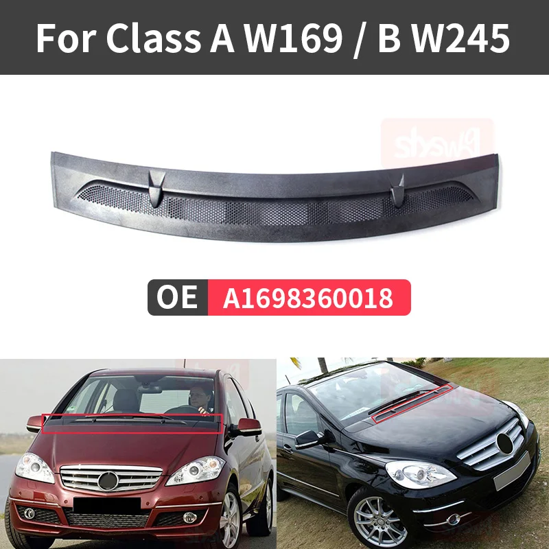 Для Benz B Class W245 B180 B200 крышка капота сливная высококачественные пластиковые детали