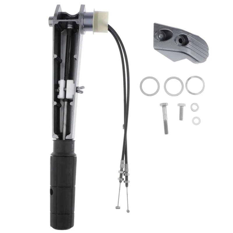 Подвесная рукоятка регулятора 6B4-42111-00-4D в сборе с кабелем для подвесной Yamaha