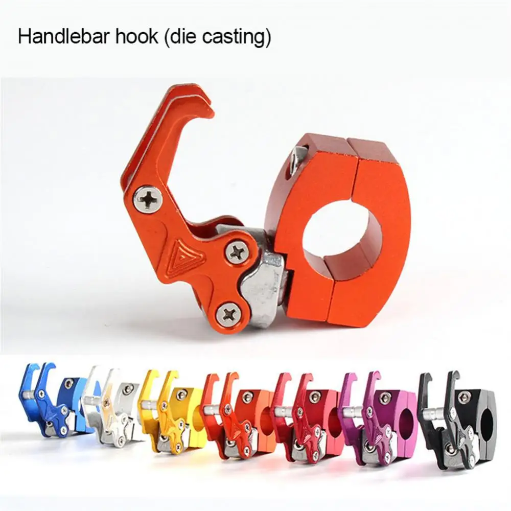 

Motorcycle Bike bicycle Hook Aluminum Alloy Handlebar Hook Carry Easy Install Storage Bag Holder Motorcycle Accessories