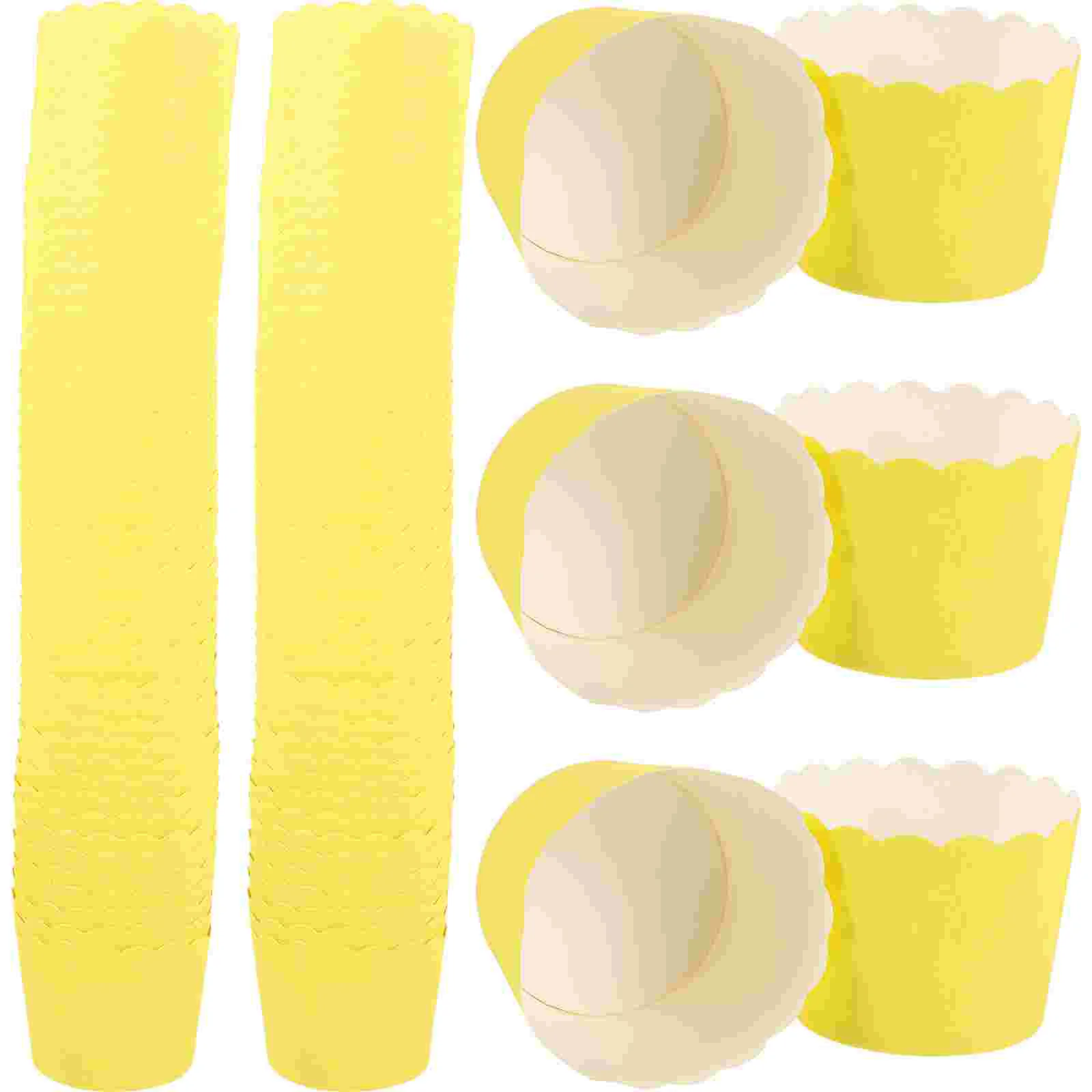 

50pcs Muffin Cups Baking Cups Cupcake Cups Paper Cupcake Liners Party Dessert Cups