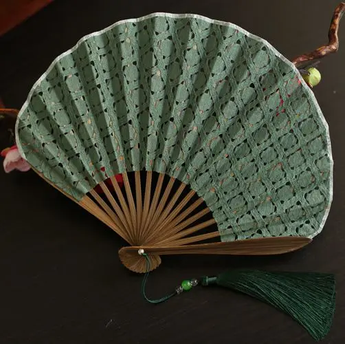 Изысканный веер в виде сетчатой ракушки из хлопка подсолнуха летний для