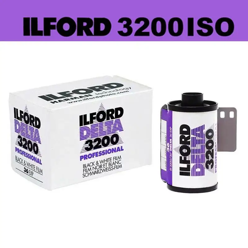 

1-10 Rolls Of ILFORD Delta3200 Black And White 135 Film British Original For 135 Film Camera Kodak M35 (Expiry Date: 8.2023)