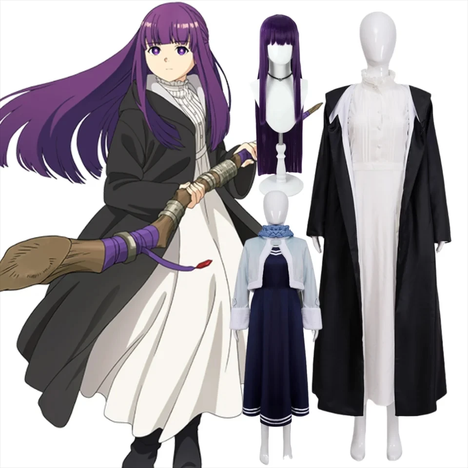 Новый костюм для косплея Эрена из аниме Холодное путешествие фриэрена