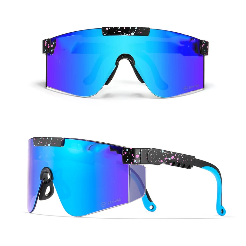 

High Quality 2023 Pit Viper Goggles Sunglasses Branded Men Women Safety Cycling Gafas de sol UV400 Oversized Glasses Driving