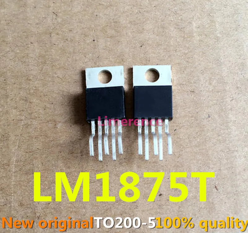 Новый и оригинальный чипсет IC LM1875T TO220 LM1875 TO-220-5, 10 шт.