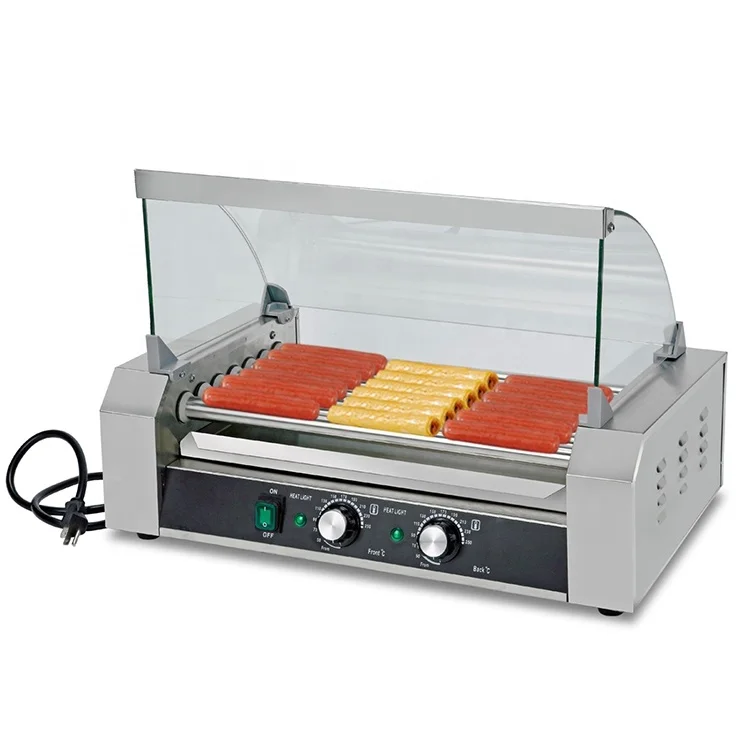 

CE Approval Low Noise Hot Dog Roller Grill/Hotdog Griiling Machine