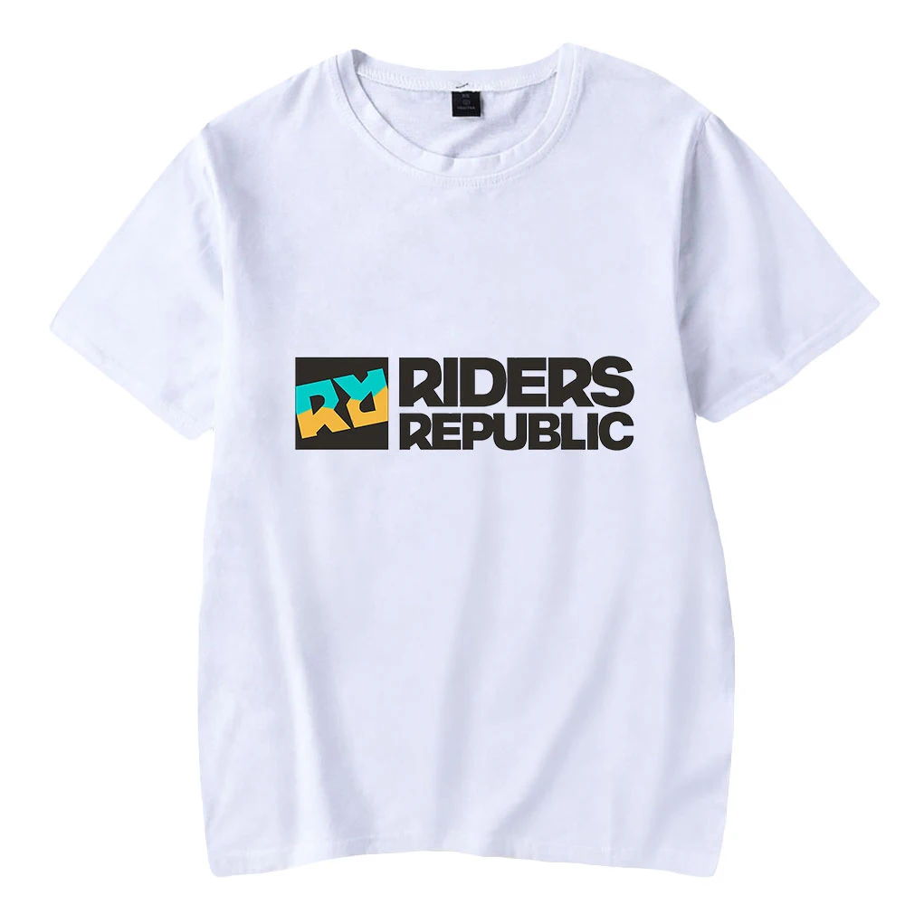 

Riders Republic Tshirt Crewneck Summer Short Sleeve Men Women's Tshirts Harajuku Streetwear 2020 Sport Game Youthful Clothes