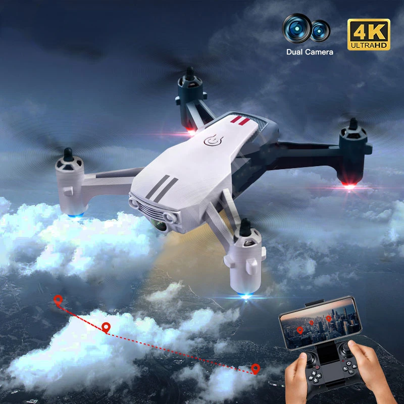 

Новый профессиональный мини-Дрон 4k с HD-камерой 1080P радиоуправляемые дроны складной Квадрокоптер самолет игрушки с дистанционным управлени...
